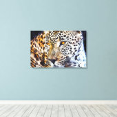 Cheetah Canvas Afdruk (Insitu (Houten vloer))