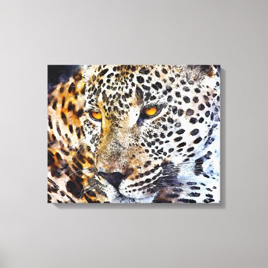 Cheetah Canvas Afdruk (Voorkant)