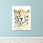 Cheetah Canvas Afdruk (Insitu (Houten vloer))