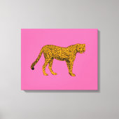 Cheetah Canvas Afdruk (Voorkant)