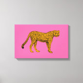 Cheetah Canvas Afdruk (Voorkant)