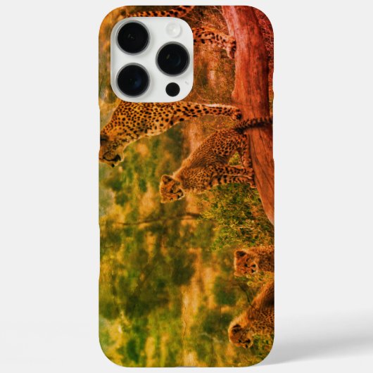 Cheetah Case-Mate iPhone Case (Achterkant)