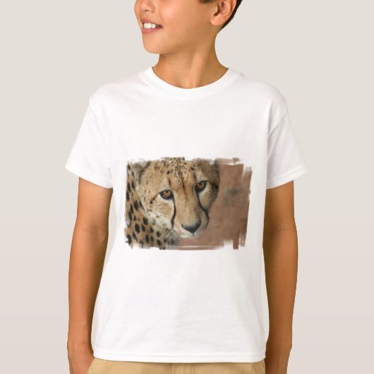 Cheetah Cat Kind T-Shirt (Voorkant)
