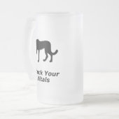 Cheetah Controleer je vitale functies Matglas Bierpul (Voorkant links)