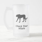 Cheetah Controleer je vitale functies Matglas Bierpul (Links)