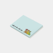 Cheetah Cool Cats Post-it® Notes (Schuin)