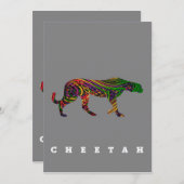 Cheetah coole design| Daggeschenk (Voorkant / Achterkant)
