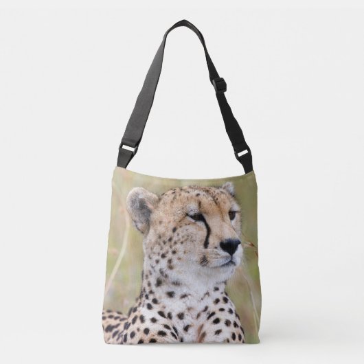 Cheetah Crossbody Tas (Voorkant)