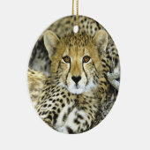 Cheetah Cub 2 Keramisch Ornament (Rechts)