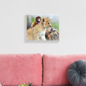 Cheetah Cub Canvas Afdruk (Insitu (Woonkamer))