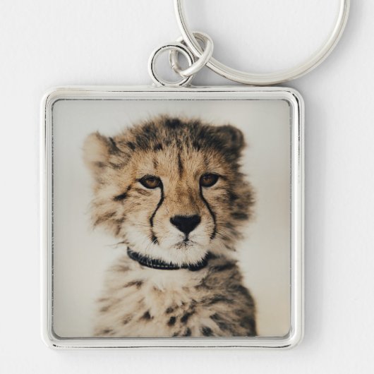 Cheetah Cub Sleutelhanger (Voorkant)