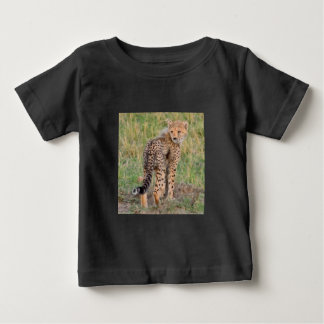 Cheetah Cub zegt Hi. Baby T-Shirt