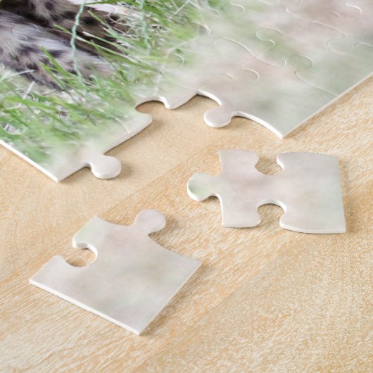 Cheetah cubs legpuzzel (Zijkant)