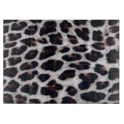 Cheetah Cutting Board Snijplank (Voorkant)