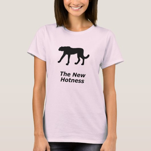 Cheetah de nieuwe hotness t-shirt (Voorkant)