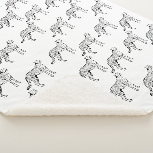 Cheetah Design Deken (3/4)