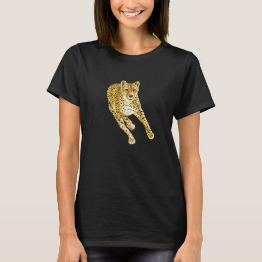 Cheetah Dierenvriend Gift Mannen Vrouwen Kinder Me T-shirt (Voorkant)