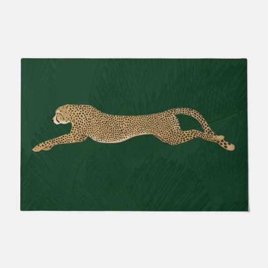 Cheetah door Mat (Voorkant)