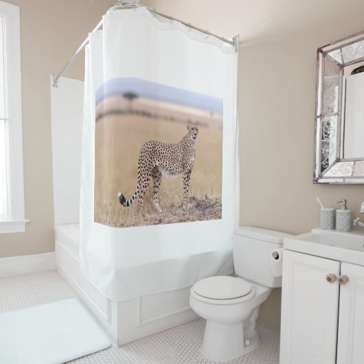 Cheetah Douchegordijn (In situ)