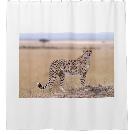 Cheetah Douchegordijn (Voorkant)