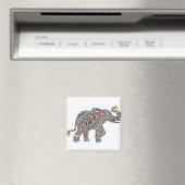 Cheetah Elephant Magneet (Insitu (Vaatwasser))