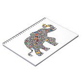Cheetah-Elephant- Notitieboek (Linkerzijde)