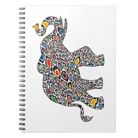 Cheetah-Elephant- Notitieboek (Voorkant)