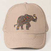 Cheetah-Elephant- Trucker Pet (Voorkant)
