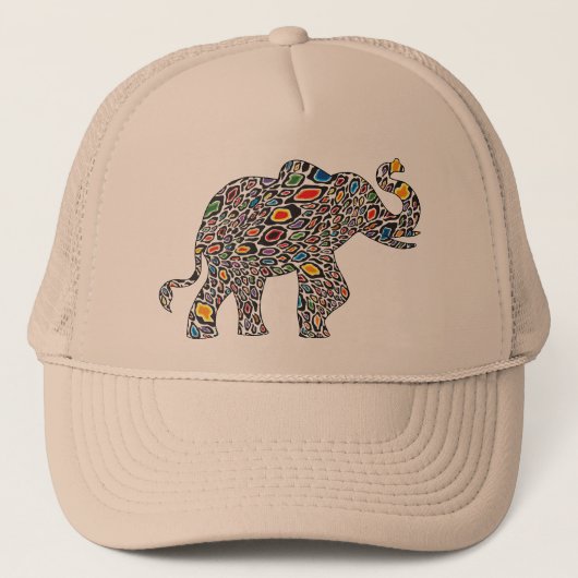 Cheetah-Elephant- Trucker Pet (Voorkant)