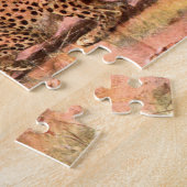 Cheetah en Antelopes van Swan, Wilde Dier Legpuzzel (Zijkant)