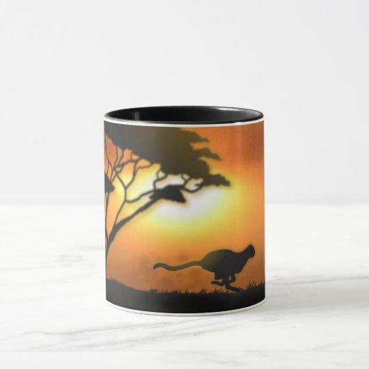 Cheetah en Gazelle Mok (Midden)