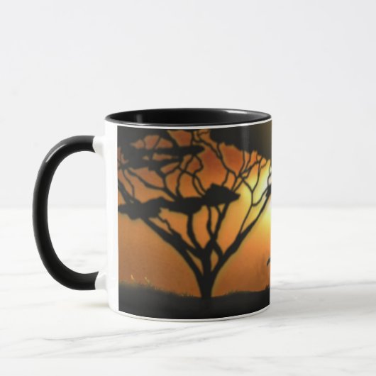 Cheetah en Gazelle Mok (Links)