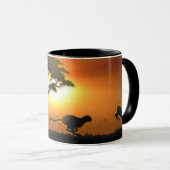 Cheetah en Gazelle Mok (Voorkant rechts)