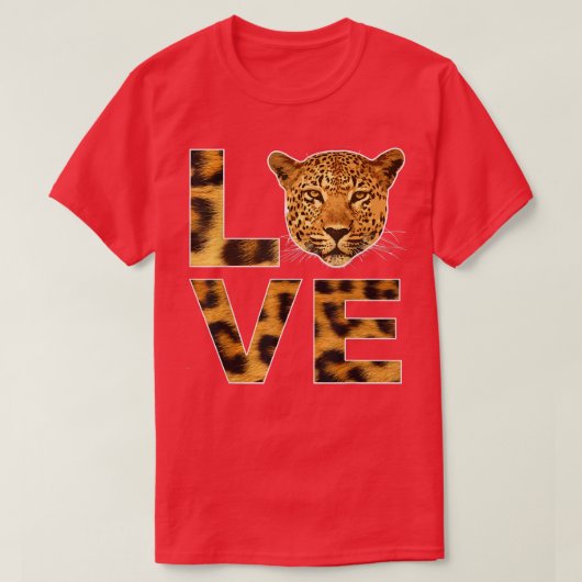 Cheetah Face Animal Instinct Born Wild Leopard Cat T-shirt (Design voorkant)