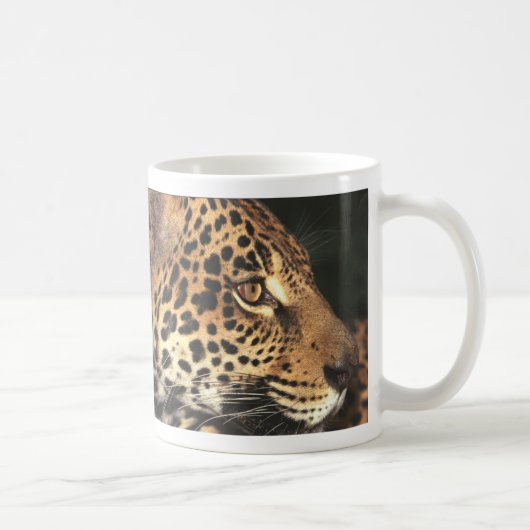 Cheetah Face Koffiemok (Rechts)