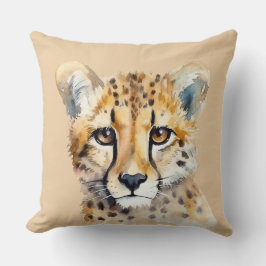 Cheetah Face Kussen