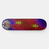 Cheetah Face Mosaic Skateboard Deck (Horizontaal)