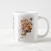CHEETAH FACE MUG GROTE KOFFIEKOP (Rechts)