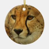Cheetah Face Ornament (Voorkant)