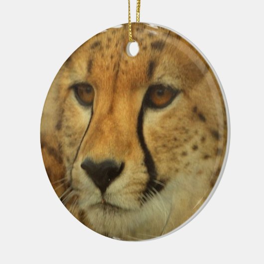 Cheetah Face Ornament (Links)