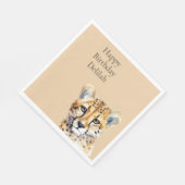 Cheetah Face Servet (Hoek)