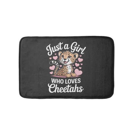 Cheetah Funny Quote  Badmat (Voorkant)