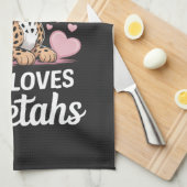 Cheetah Funny Quote Theedoek (Quarter Fold)