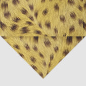 Cheetah Fur Patroonpapier Tissuepapier (Detail)