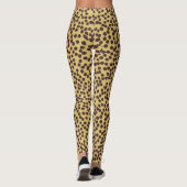 Cheetah Fur Pattern All-Over-Print Leggings (Achterkant)