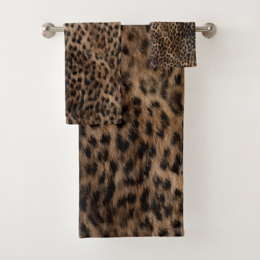 Cheetah Fur Texture #2 Bad Handdoek (Insitu)
