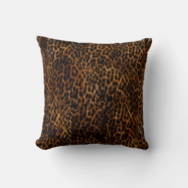 Cheetah Fur Texture Kussen (Voorkant)