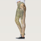 Cheetah gefotografeerd in de wilde kwaliteit leggings (Links)