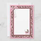 Cheetah Girl Card Roze A2 (Achterkant)