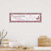 Cheetah Girl Party Banner B Poster (Keuken)